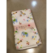 jpm611-日本和風大賞新款馬戲團紗布長巾34x90cm。