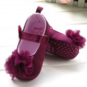 b13331-petit紫色花朵紫底公主學布鞋6-18m