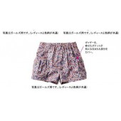 p188S-anieminee日本精品紫碎花短褲(親子)90/130/140cm(小孩款)
