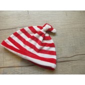 H036NEXT混款嬰兒棉質帽(紅白條聖誕款)12-18M