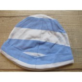 H036-NEXT混款嬰兒棉質帽(藍白粗條款)6-9/12-18M
