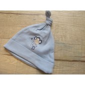 H036-NEXT混款嬰兒棉質帽(藍單猴子款)0-6M