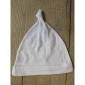 H036-NEXT混款嬰兒棉質帽(白底粉點款)0-18M